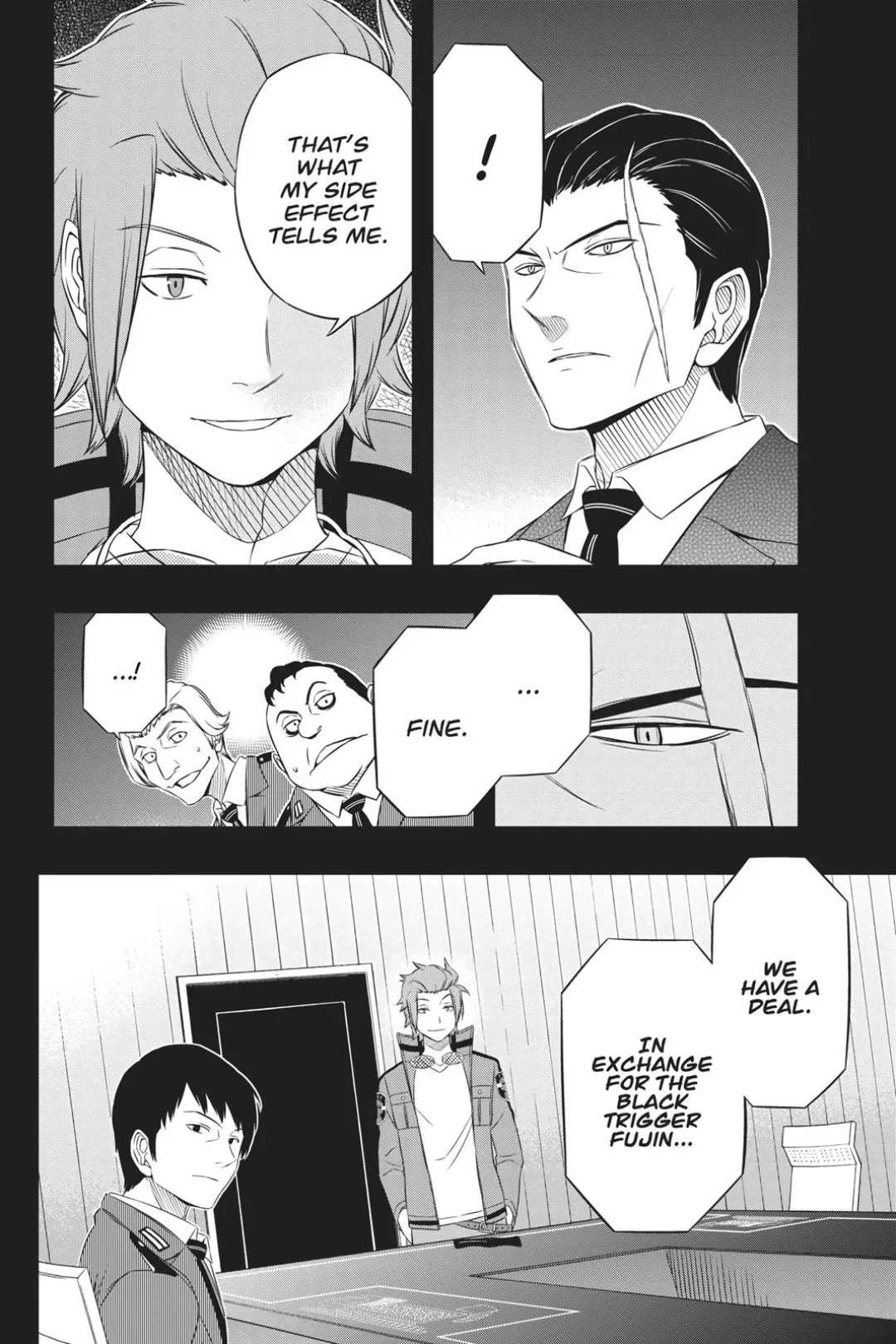 World Trigger color chapter 32 page 6