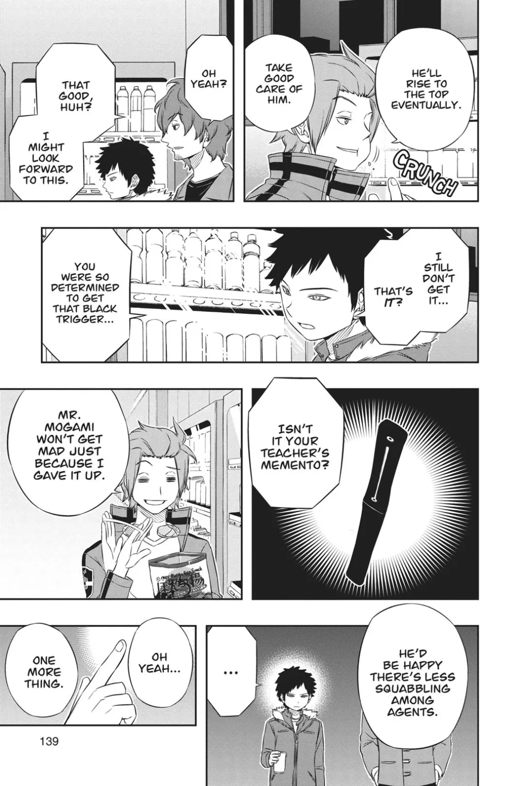World Trigger color chapter 32 page 9