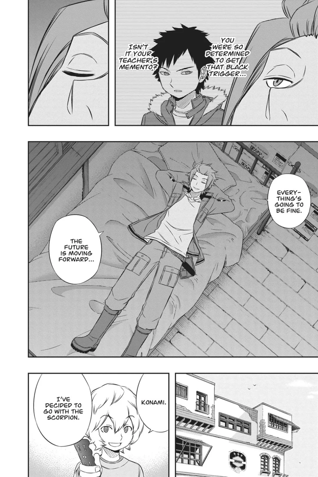 World Trigger color chapter 32 page 14