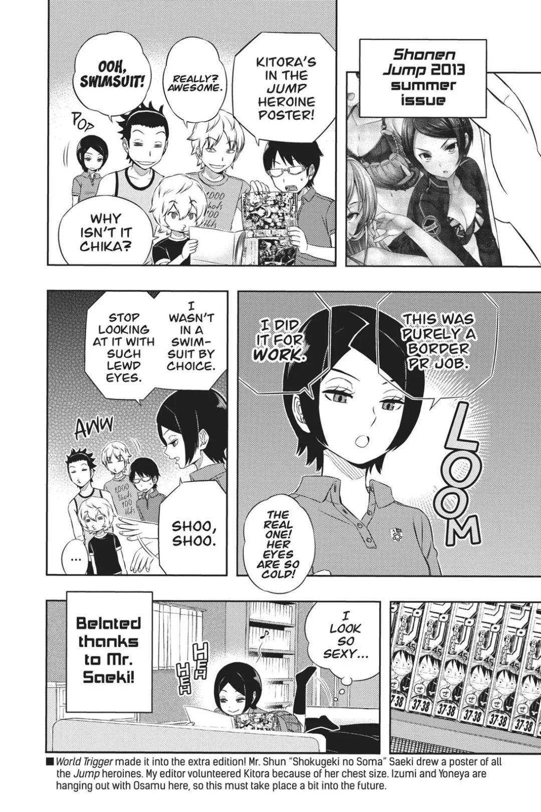 World Trigger color chapter 32 page 19