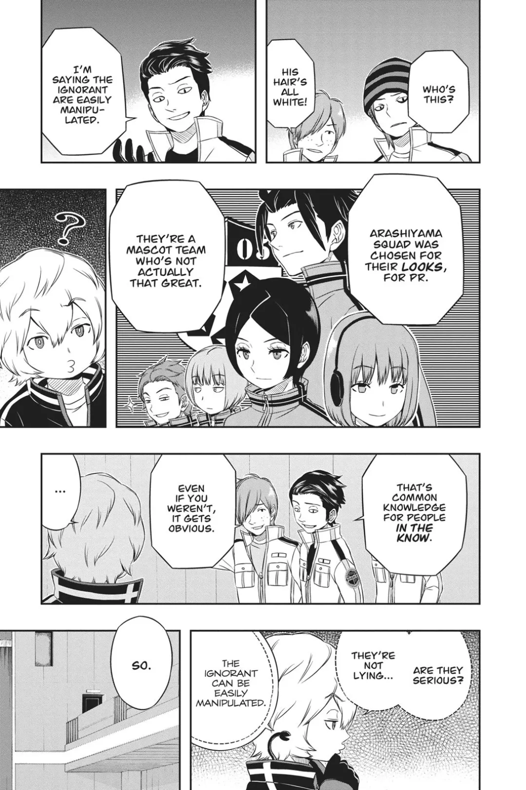 World Trigger color chapter 33 page 5