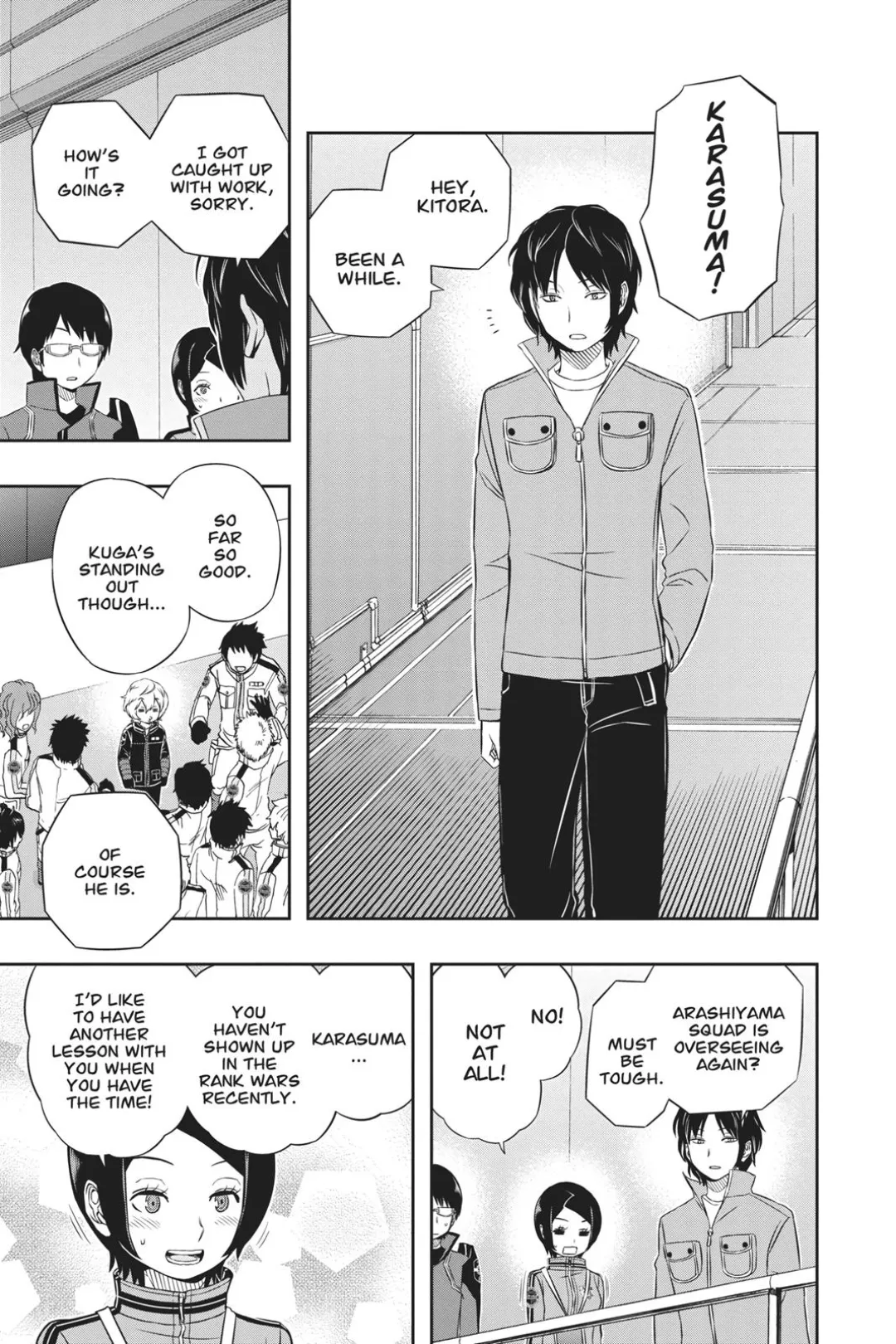 World Trigger color chapter 34 page 5