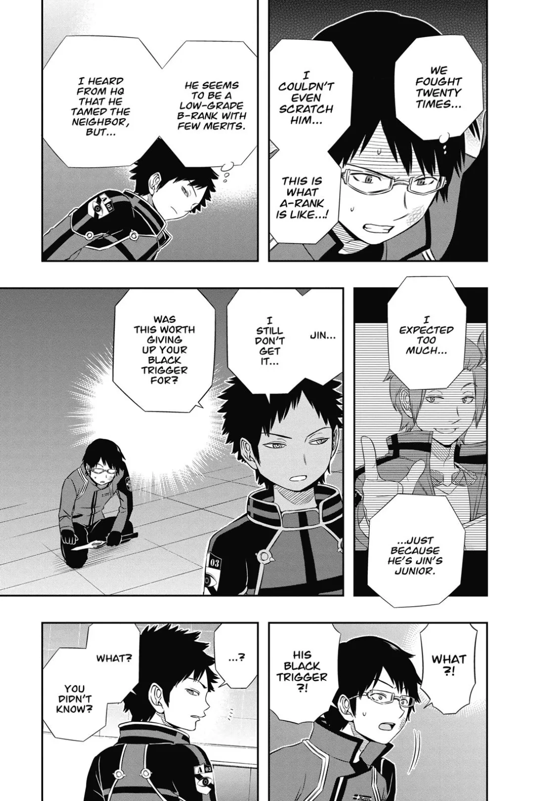 World Trigger color chapter 35 page 24
