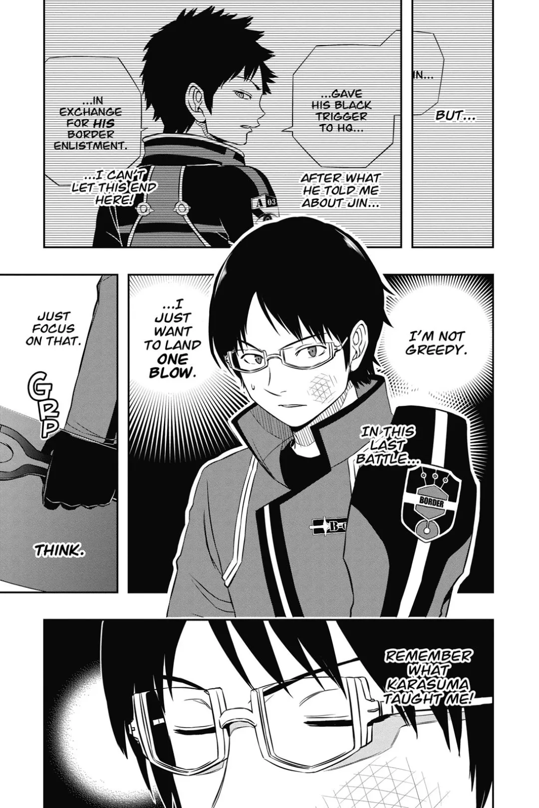 World Trigger color chapter 36 page 5