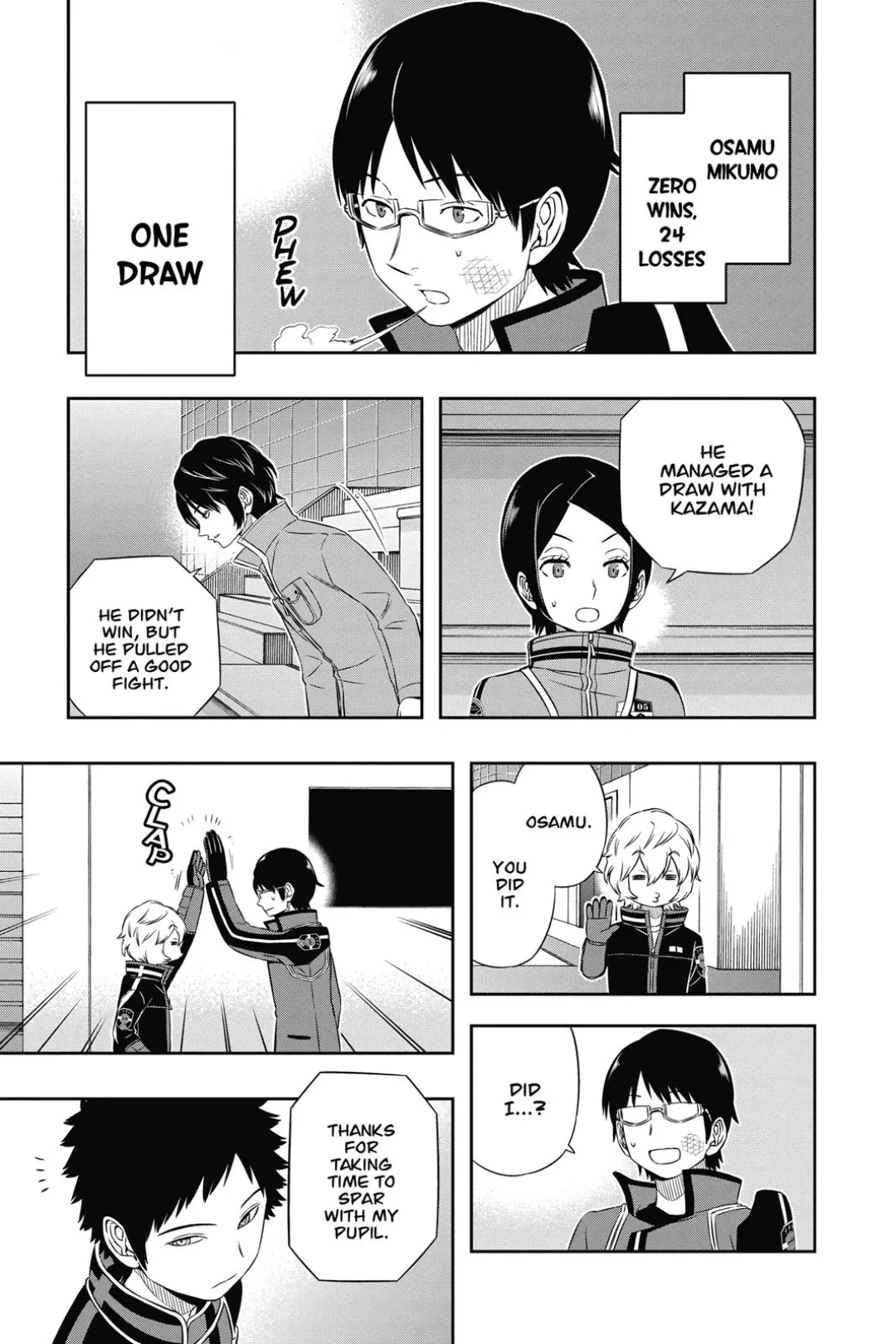World Trigger color chapter 37 page 5