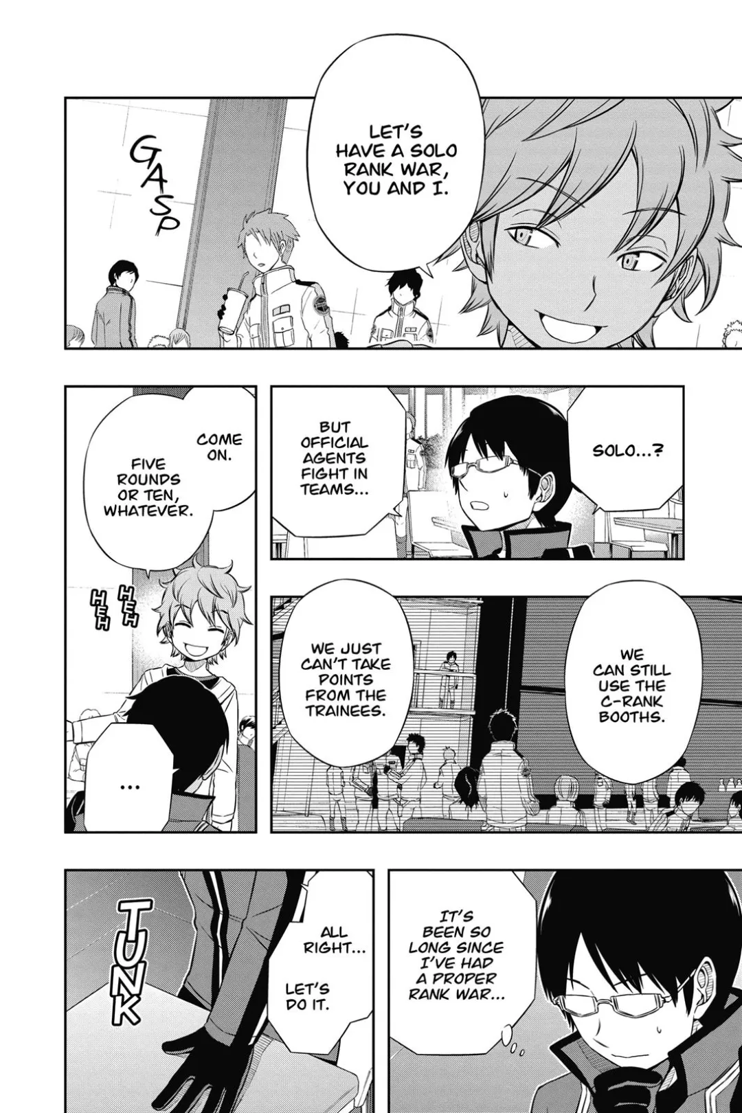 World Trigger color chapter 39 page 4