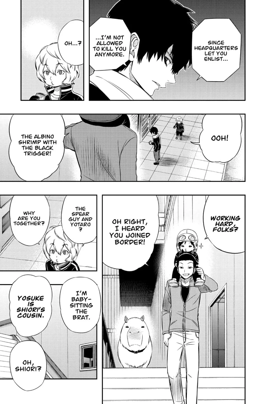 World Trigger color chapter 39 page 7