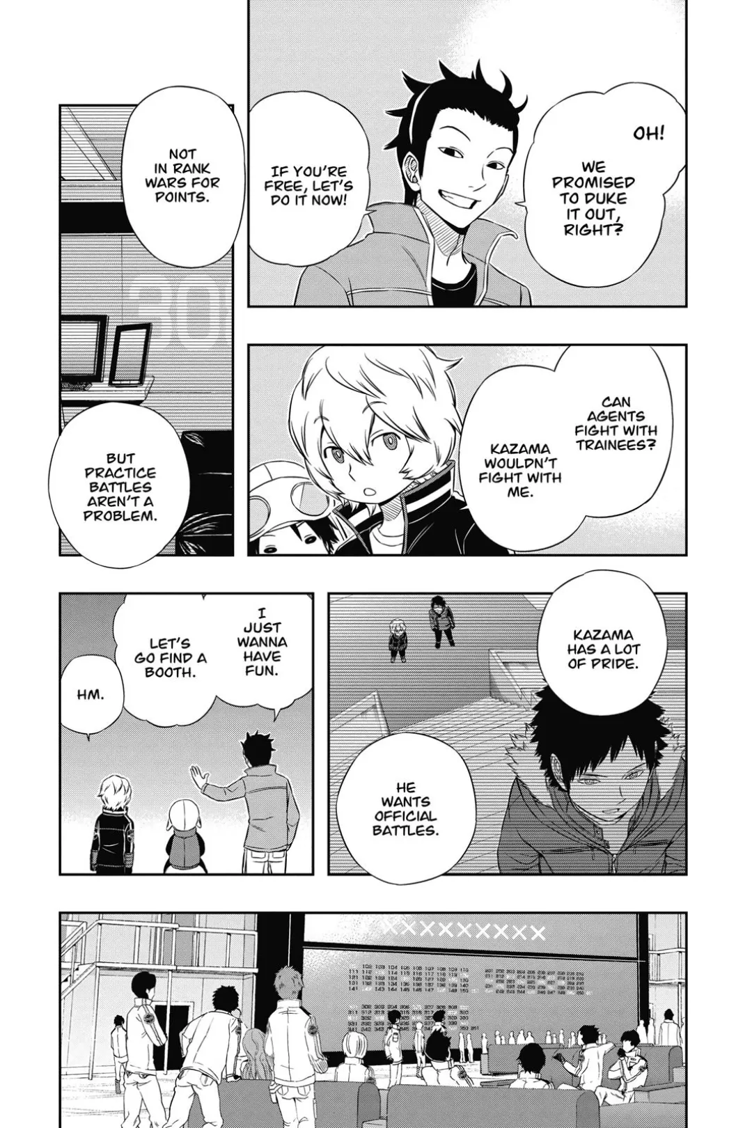 World Trigger color chapter 39 page 11
