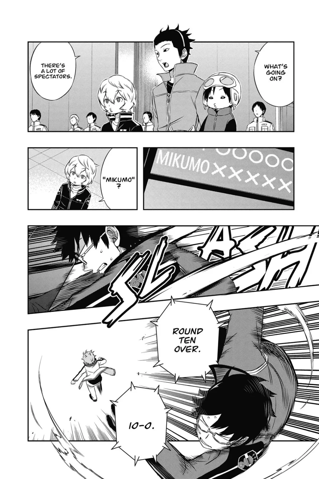 World Trigger color chapter 39 page 12
