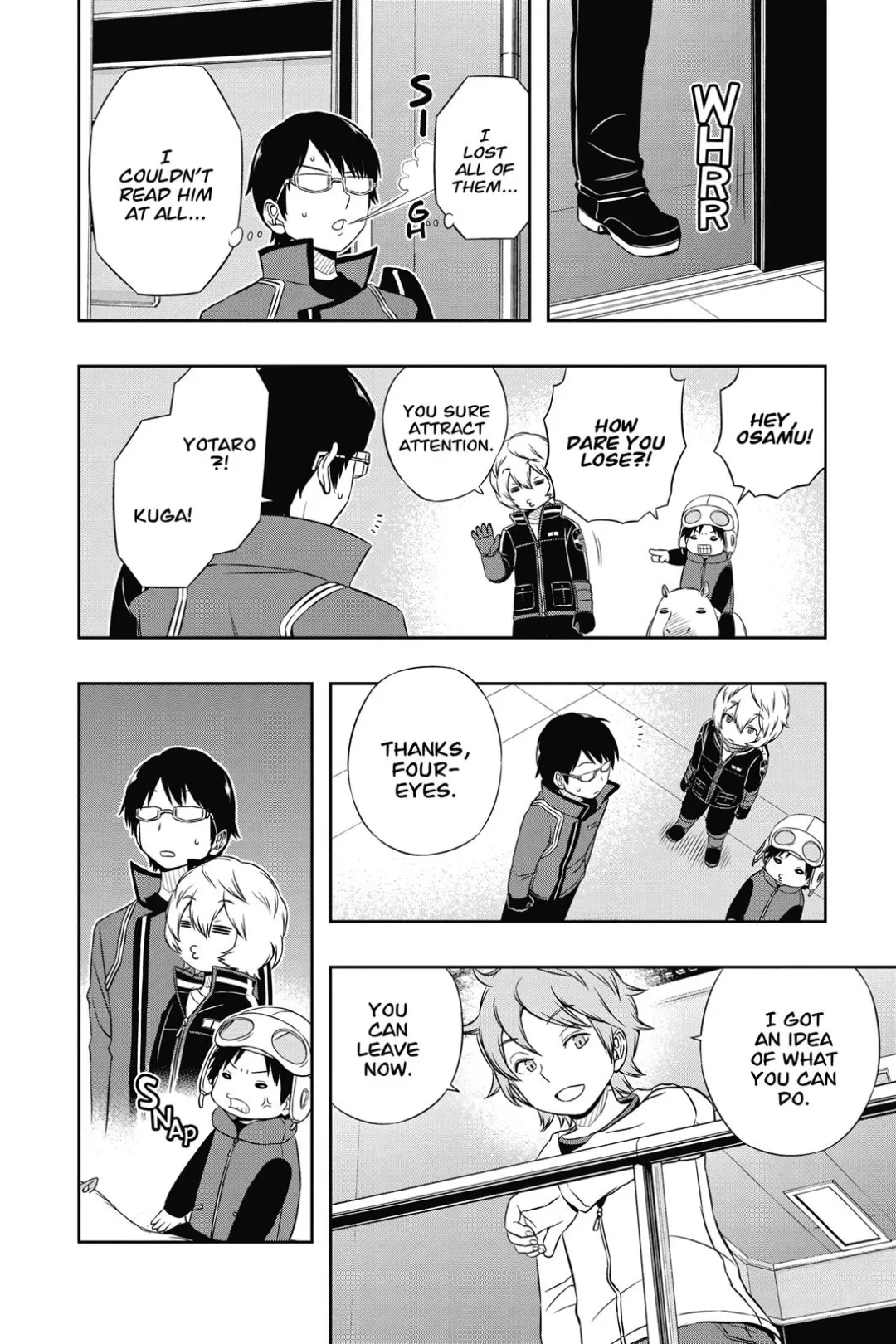 World Trigger color chapter 39 page 14