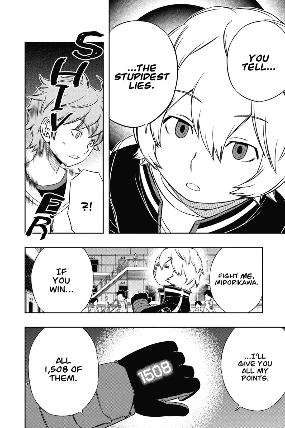World Trigger color chapter 39 page 16