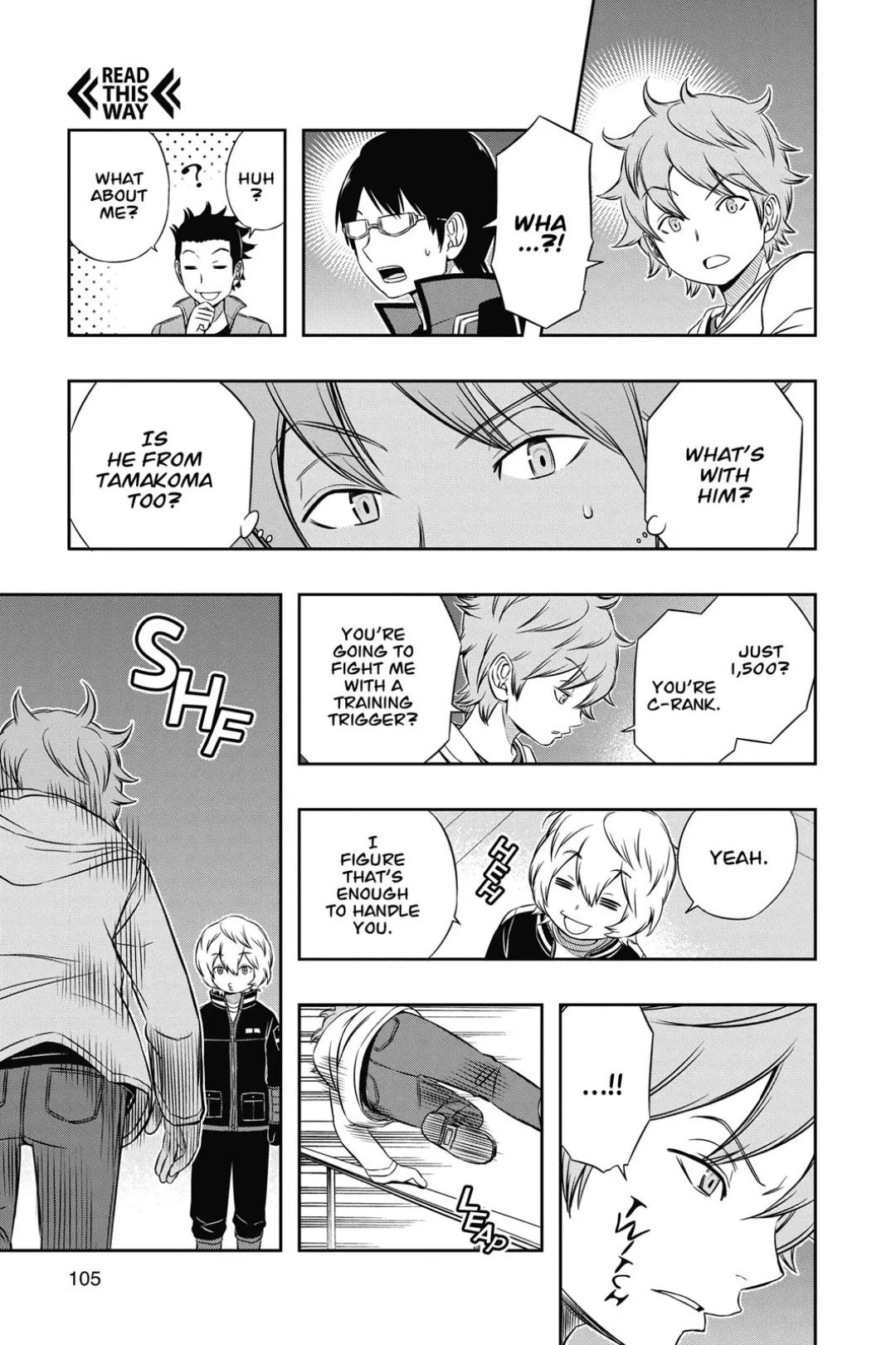 World Trigger color chapter 39 page 17