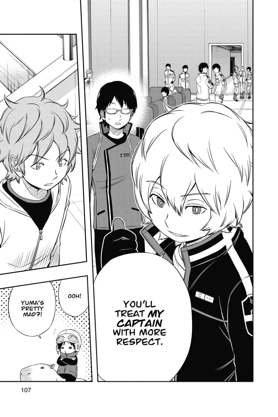 World Trigger color chapter 39 page 19