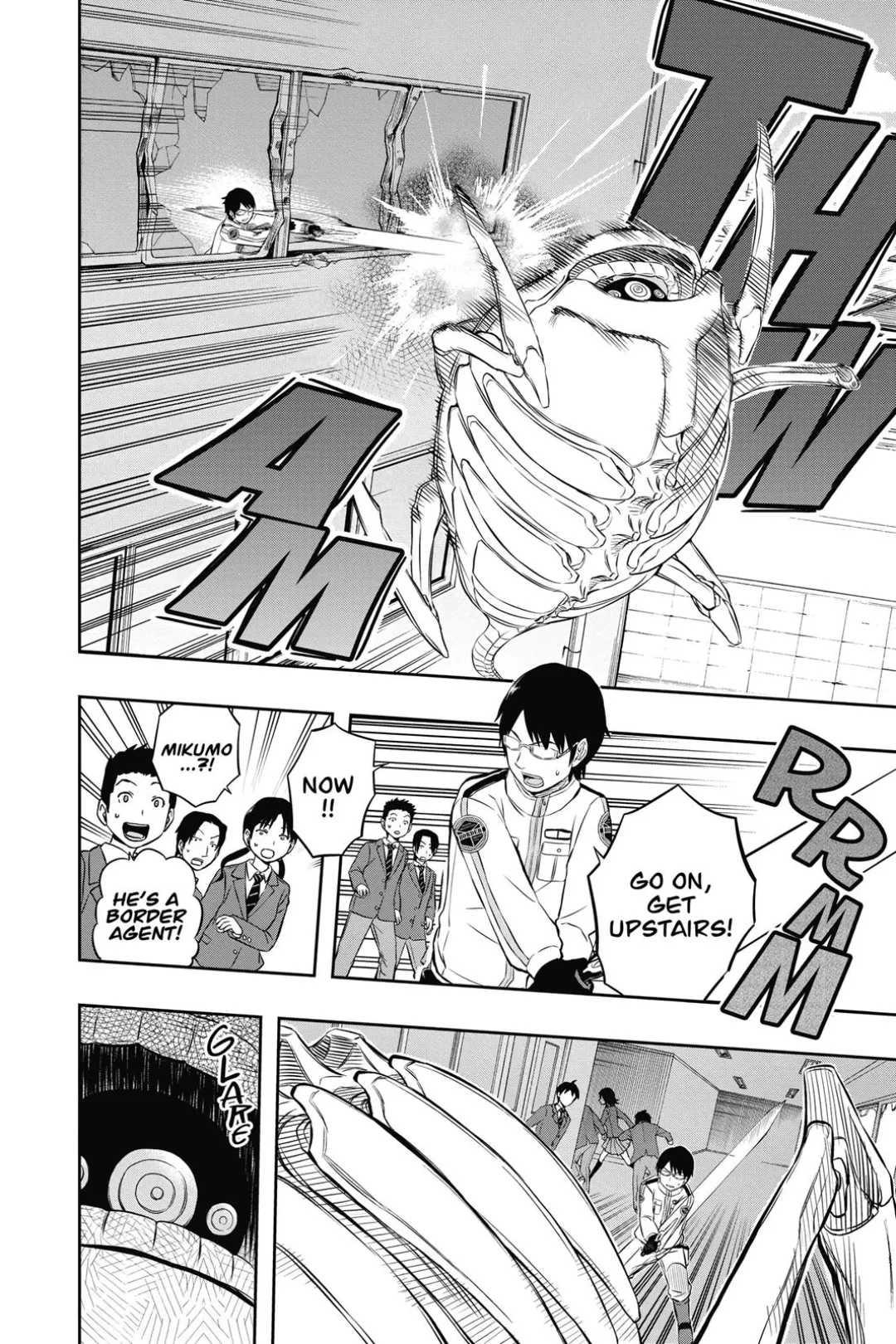 World Trigger color chapter 4 page 7