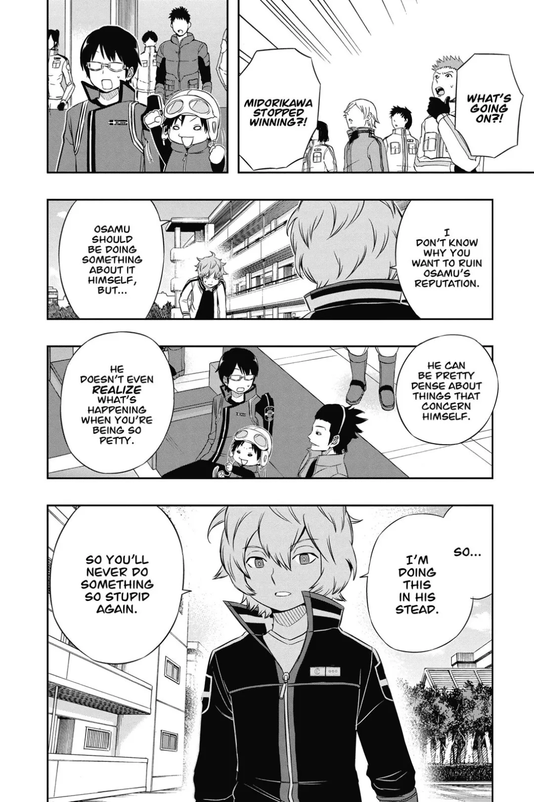 World Trigger color chapter 40 page 14