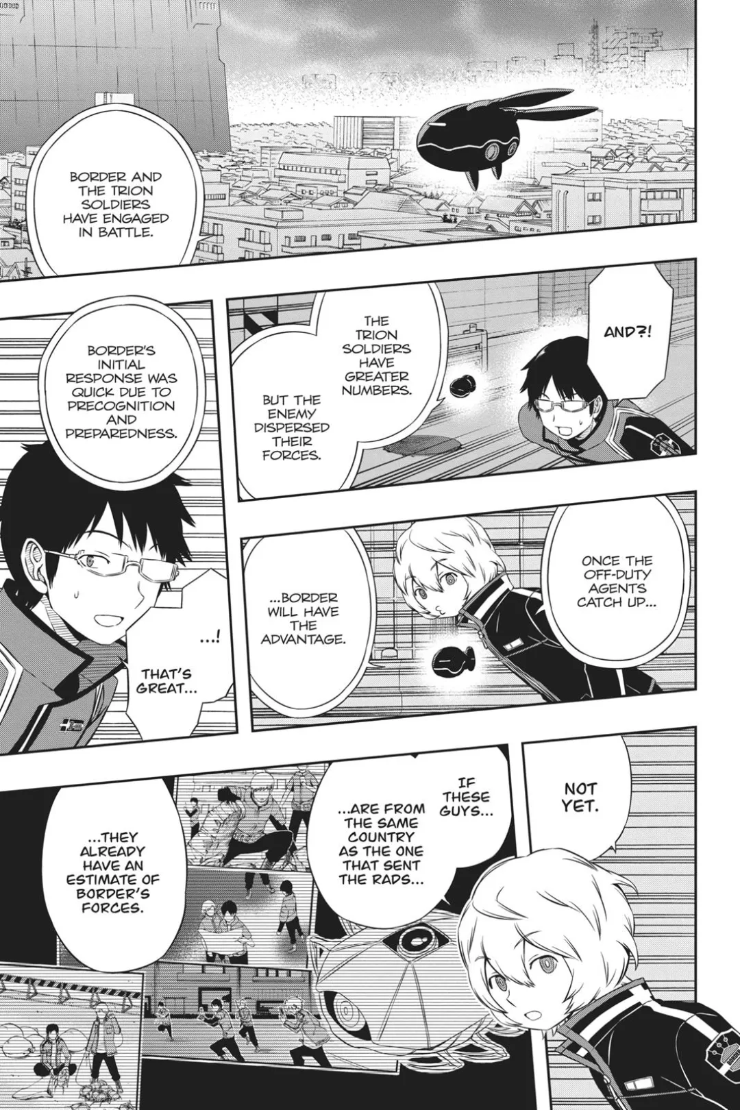 World Trigger color chapter 44 page 21