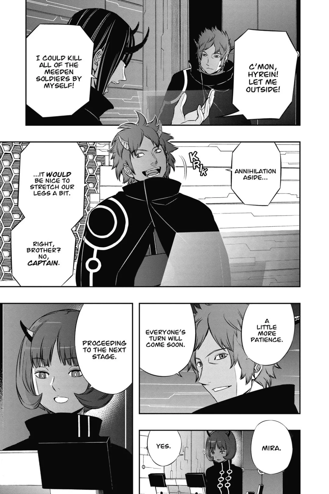 World Trigger color chapter 47 page 5