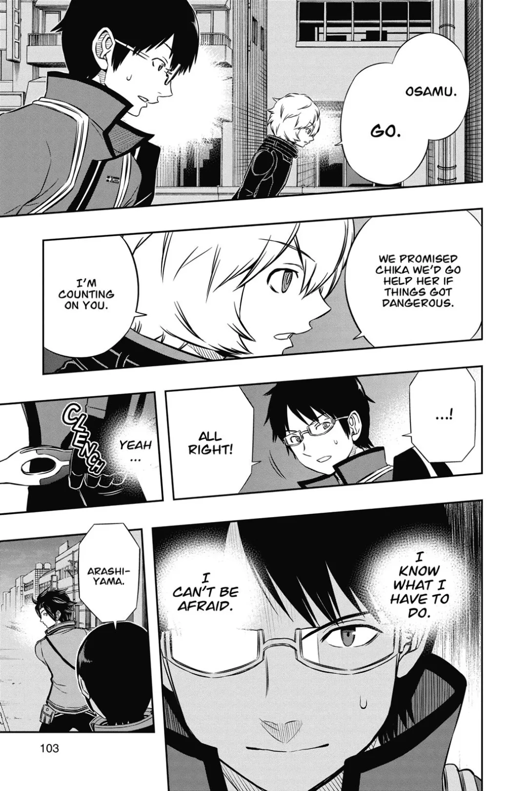 World Trigger color chapter 48 page 14