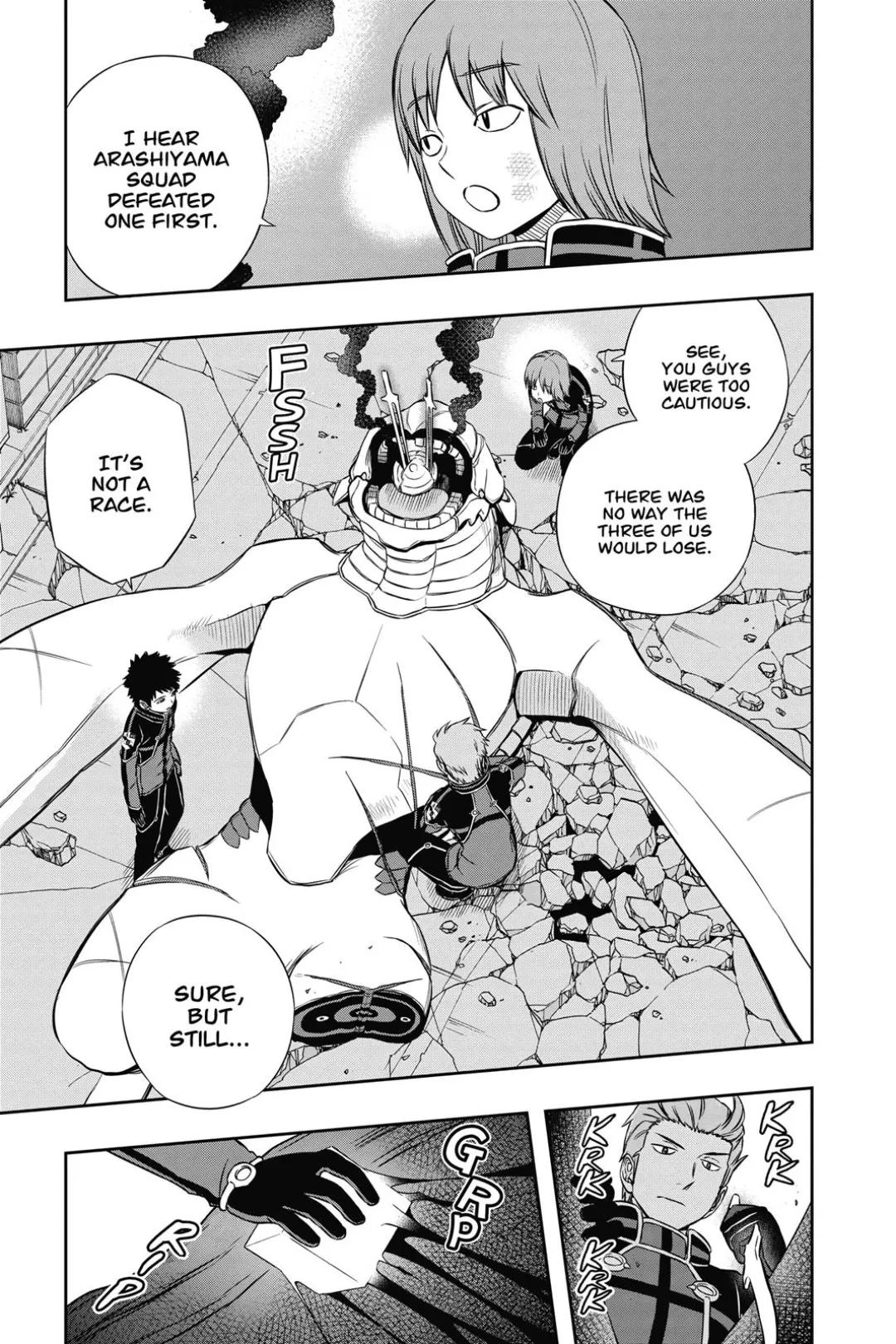 World Trigger color chapter 49 page 5