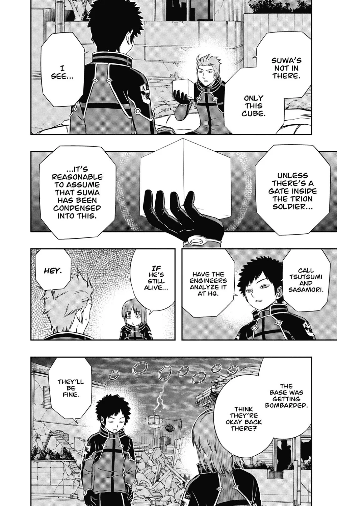 World Trigger color chapter 49 page 6