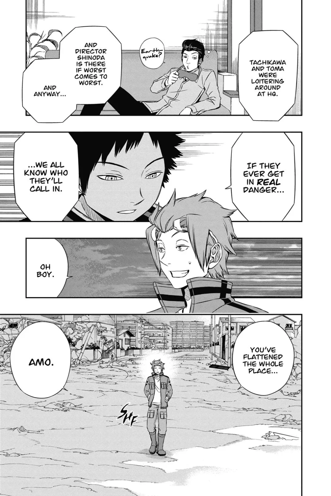 World Trigger color chapter 49 page 7