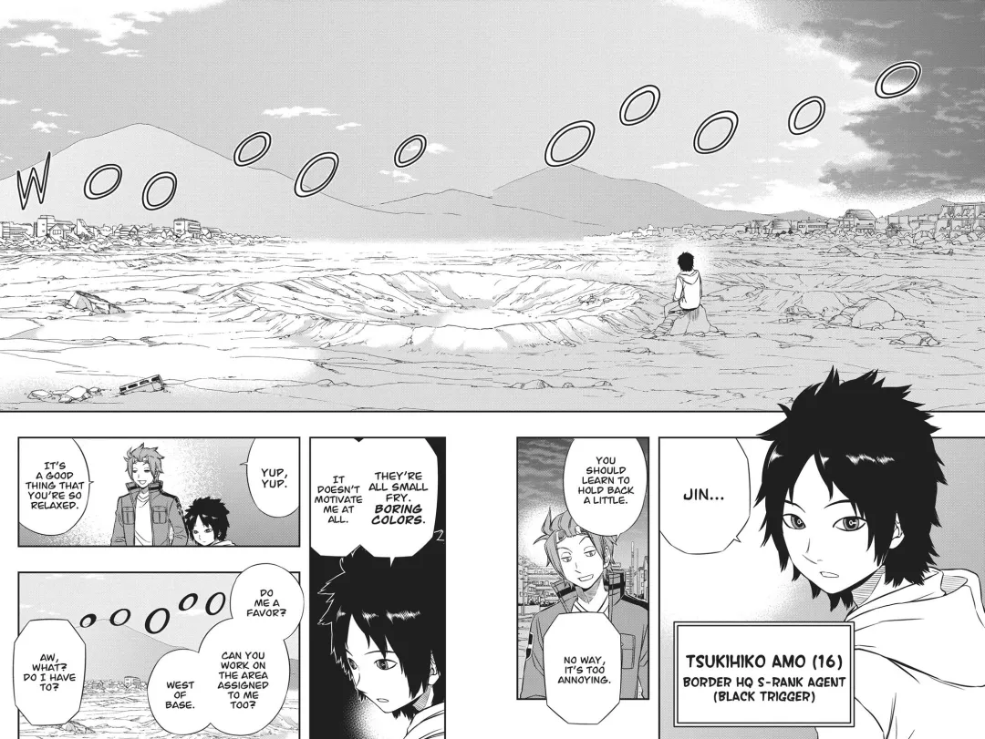 World Trigger color chapter 49 page 8