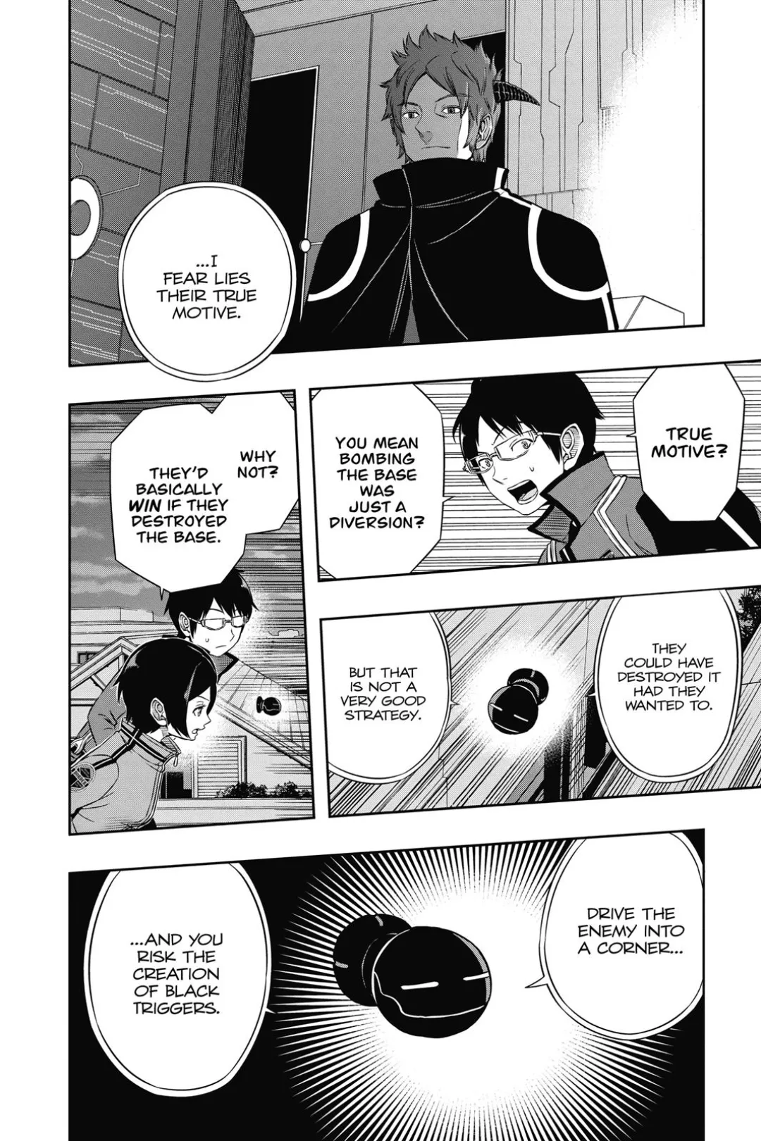 World Trigger color chapter 49 page 13