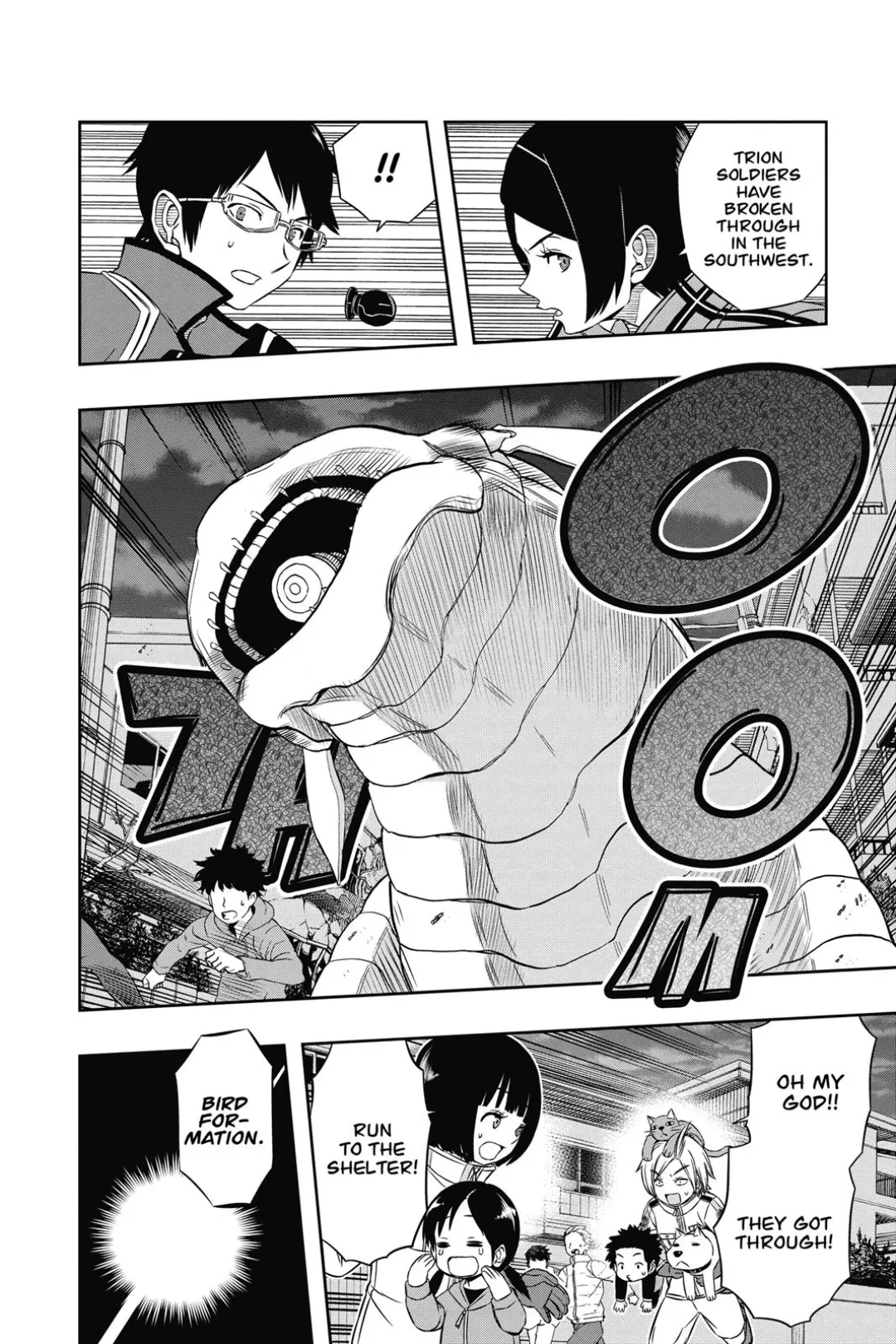 World Trigger color chapter 49 page 15