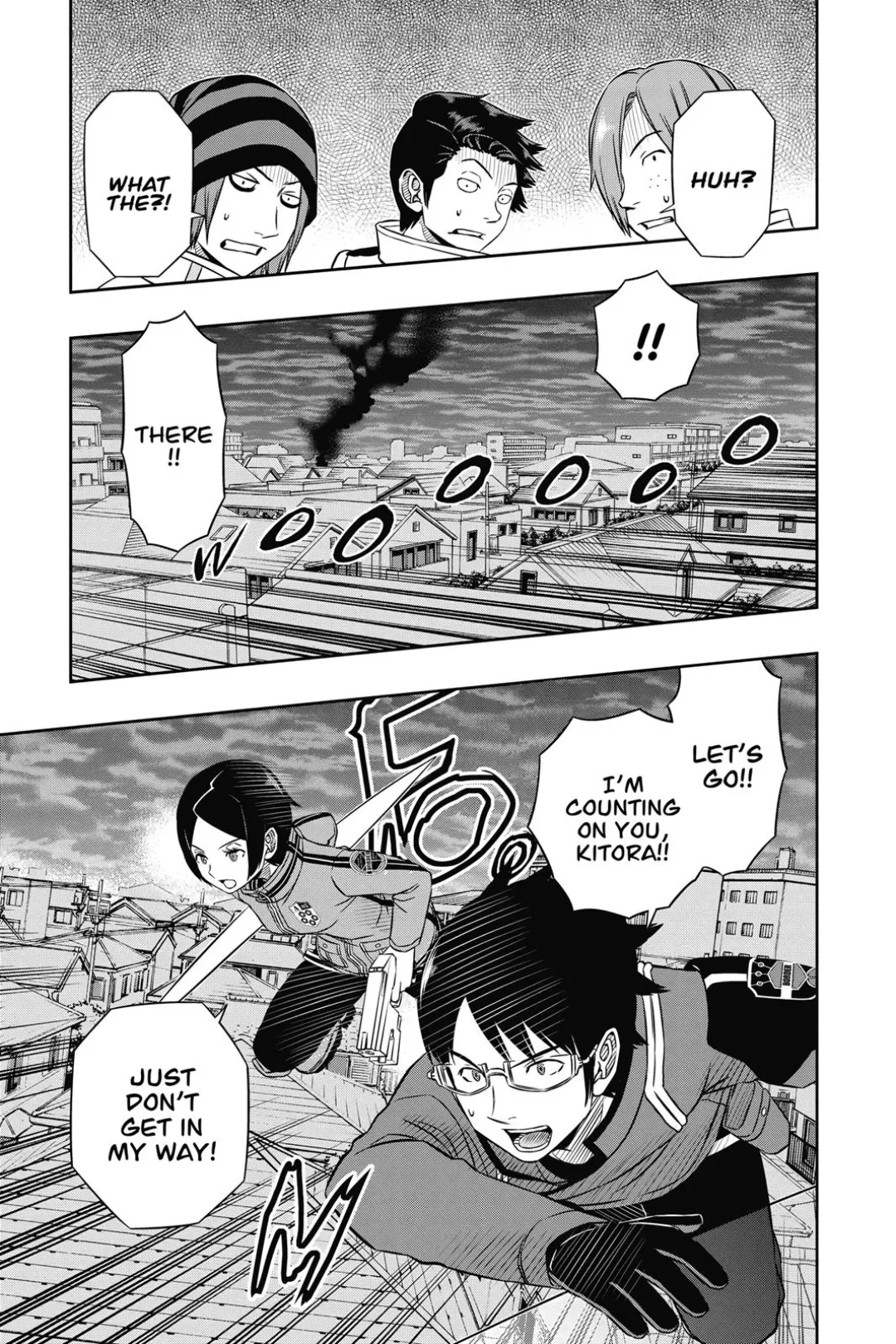 World Trigger color chapter 49 page 18