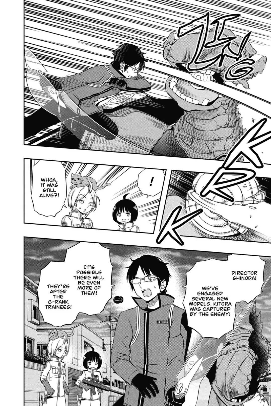 World Trigger color chapter 52 page 14