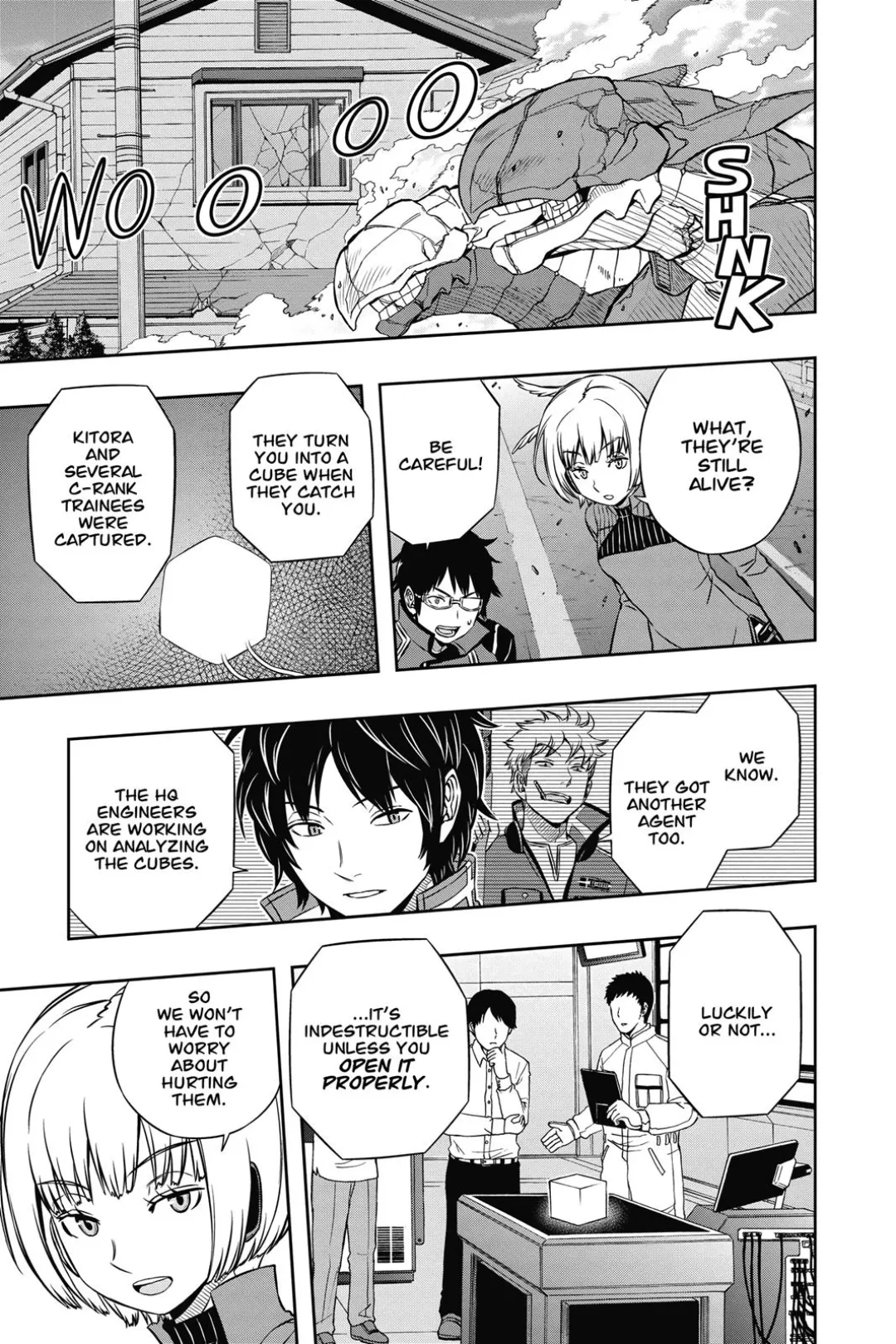 World Trigger color chapter 53 page 21