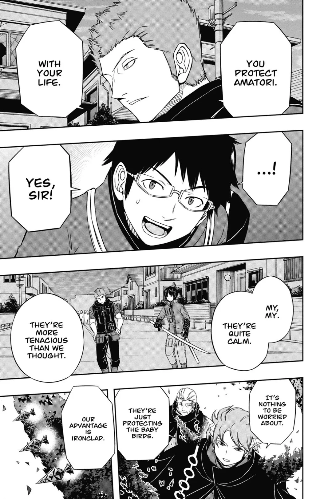 World Trigger color chapter 55 page 5