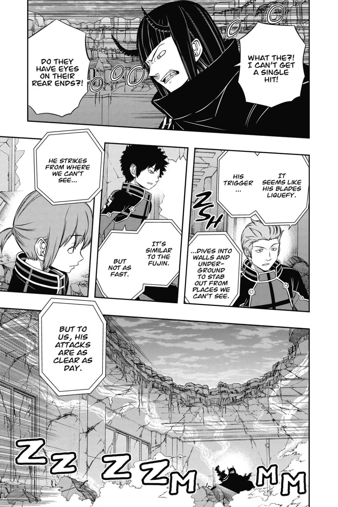 World Trigger color chapter 56 page 5