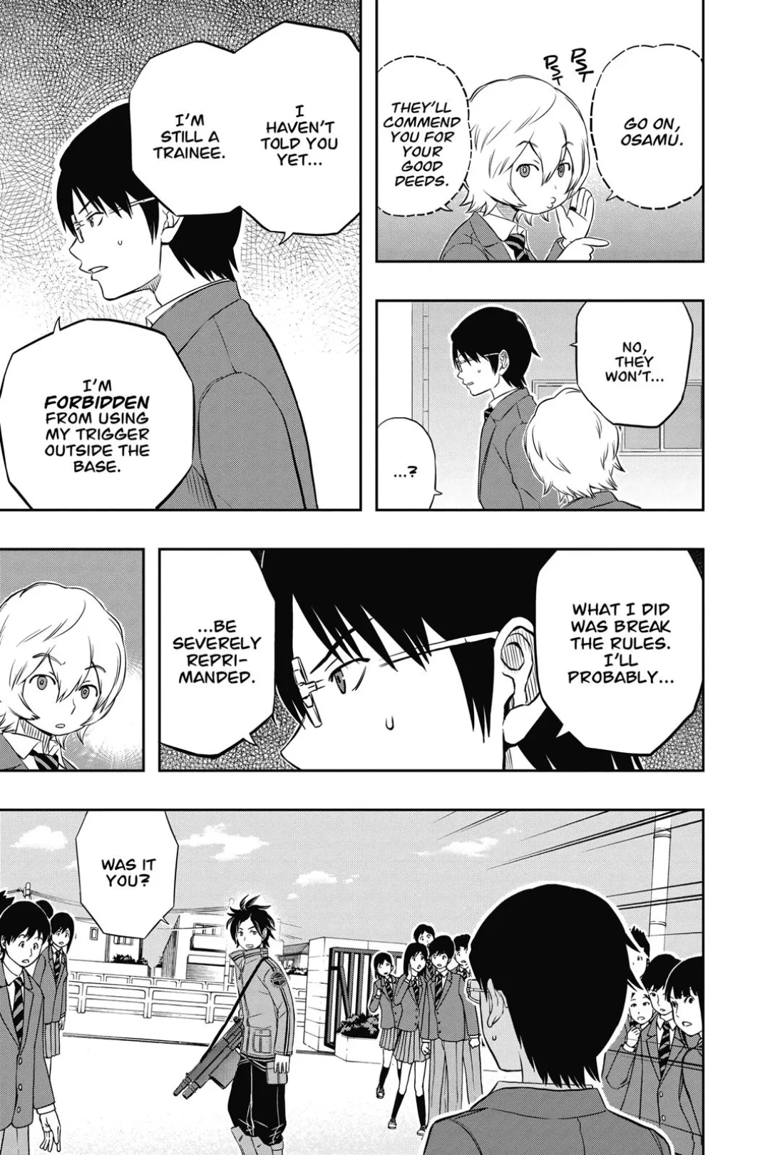 World Trigger color chapter 6 page 5