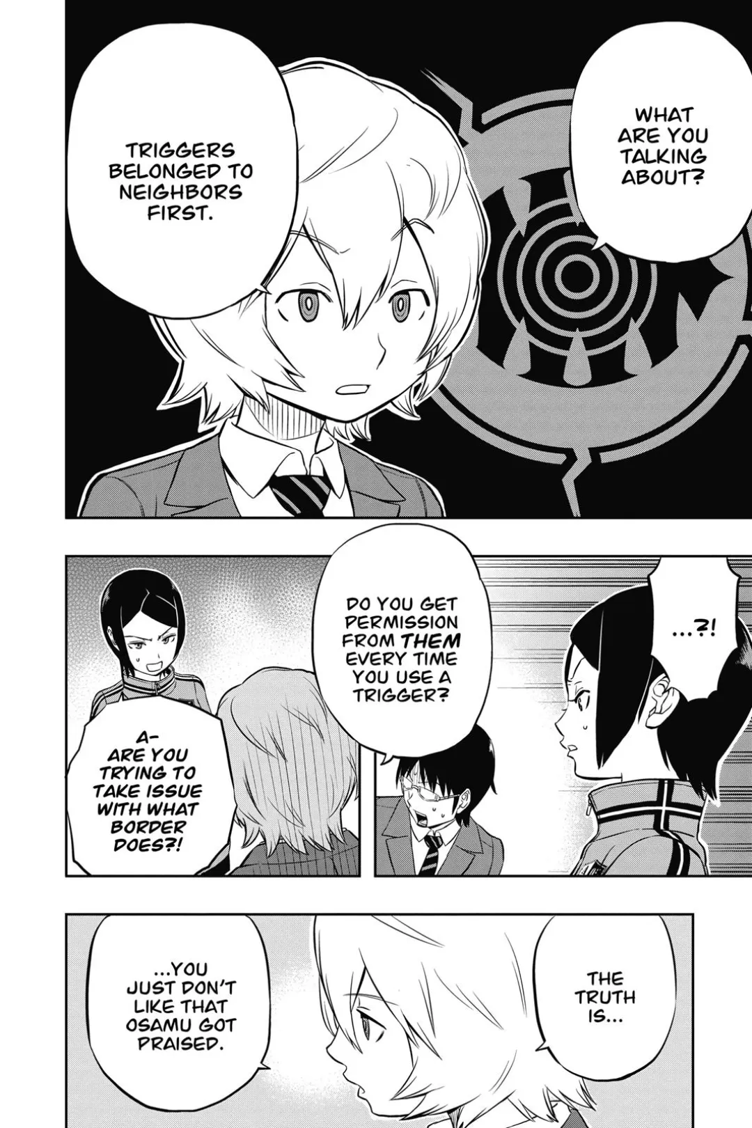 World Trigger color chapter 6 page 14