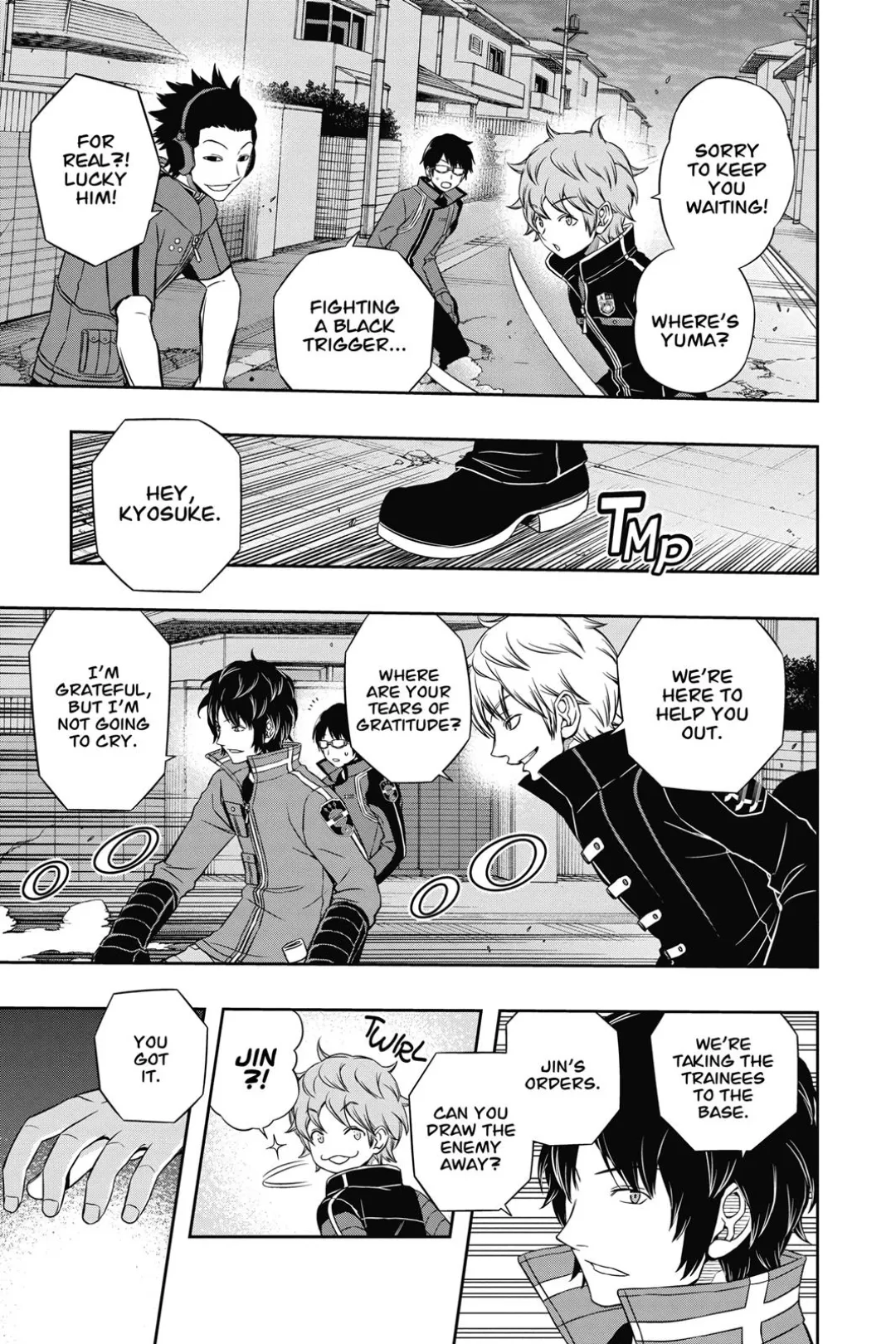 World Trigger color chapter 67 page 5