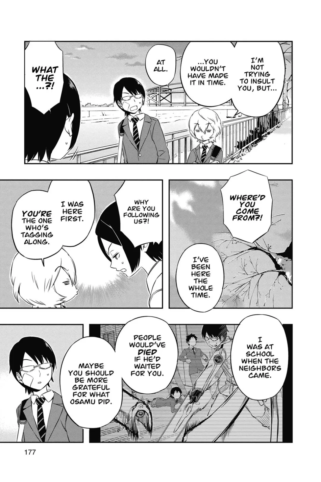 World Trigger color chapter 7 page 7