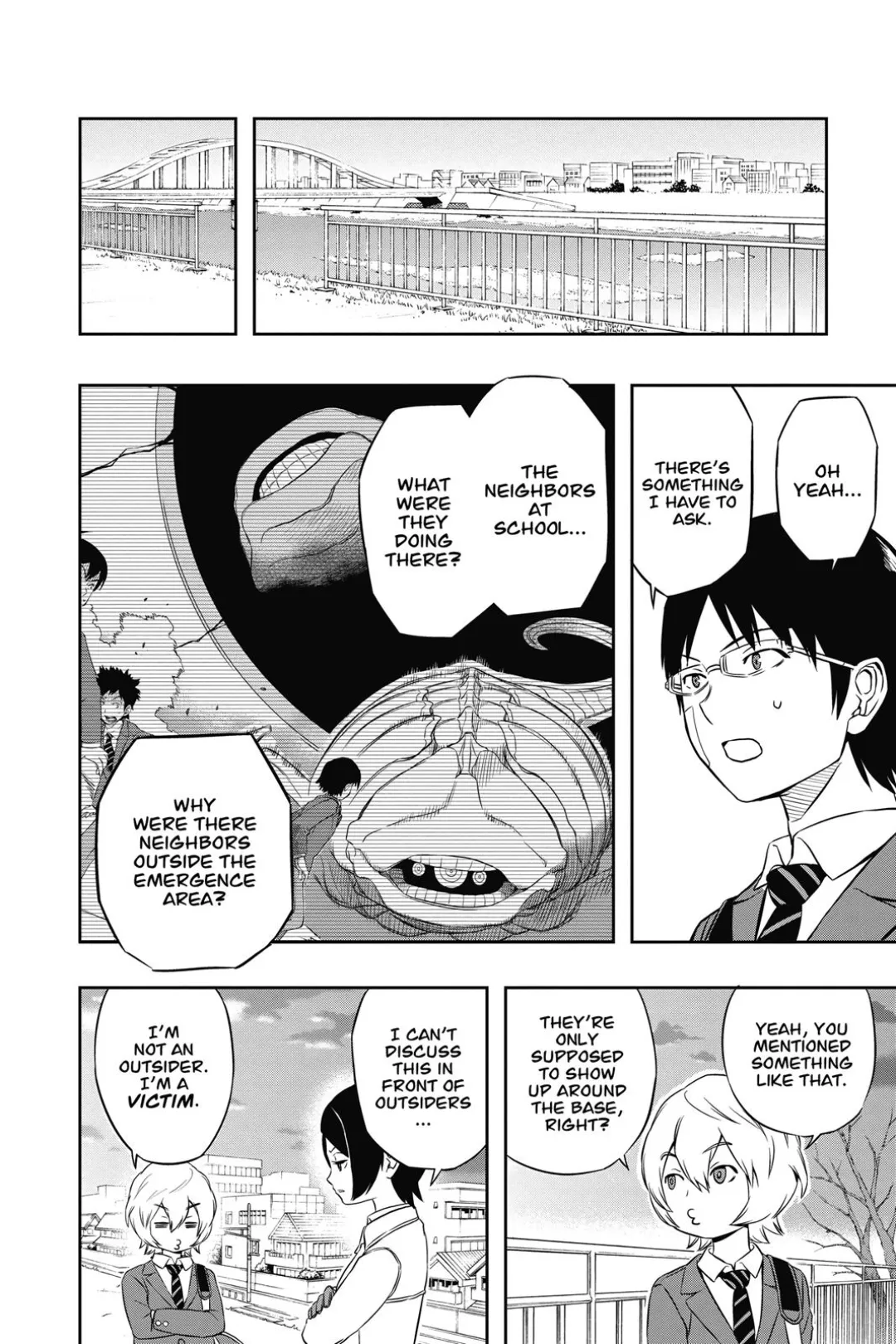 World Trigger color chapter 7 page 10