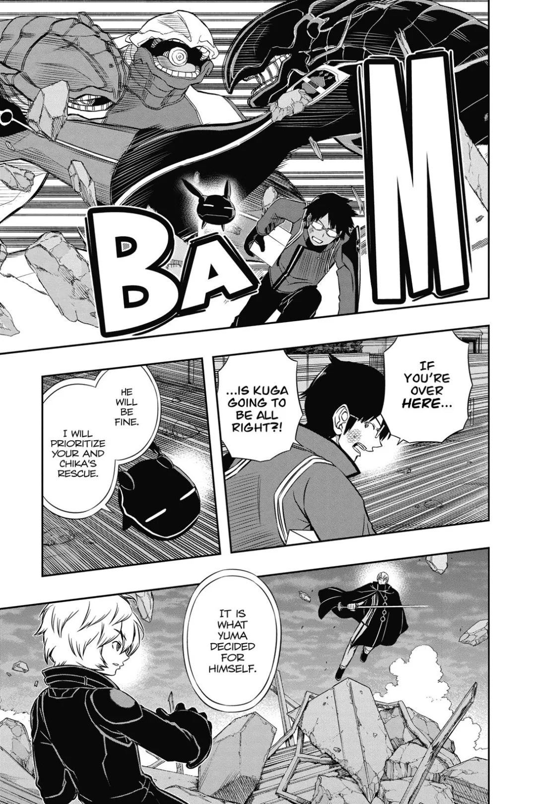 World Trigger color chapter 70 page 5