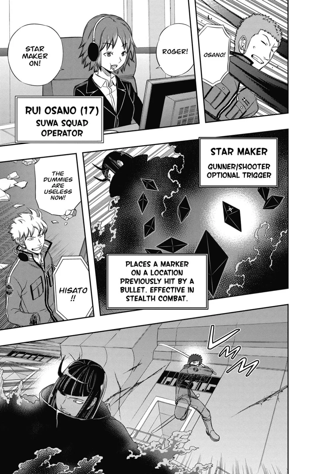 World Trigger color chapter 71 page 21