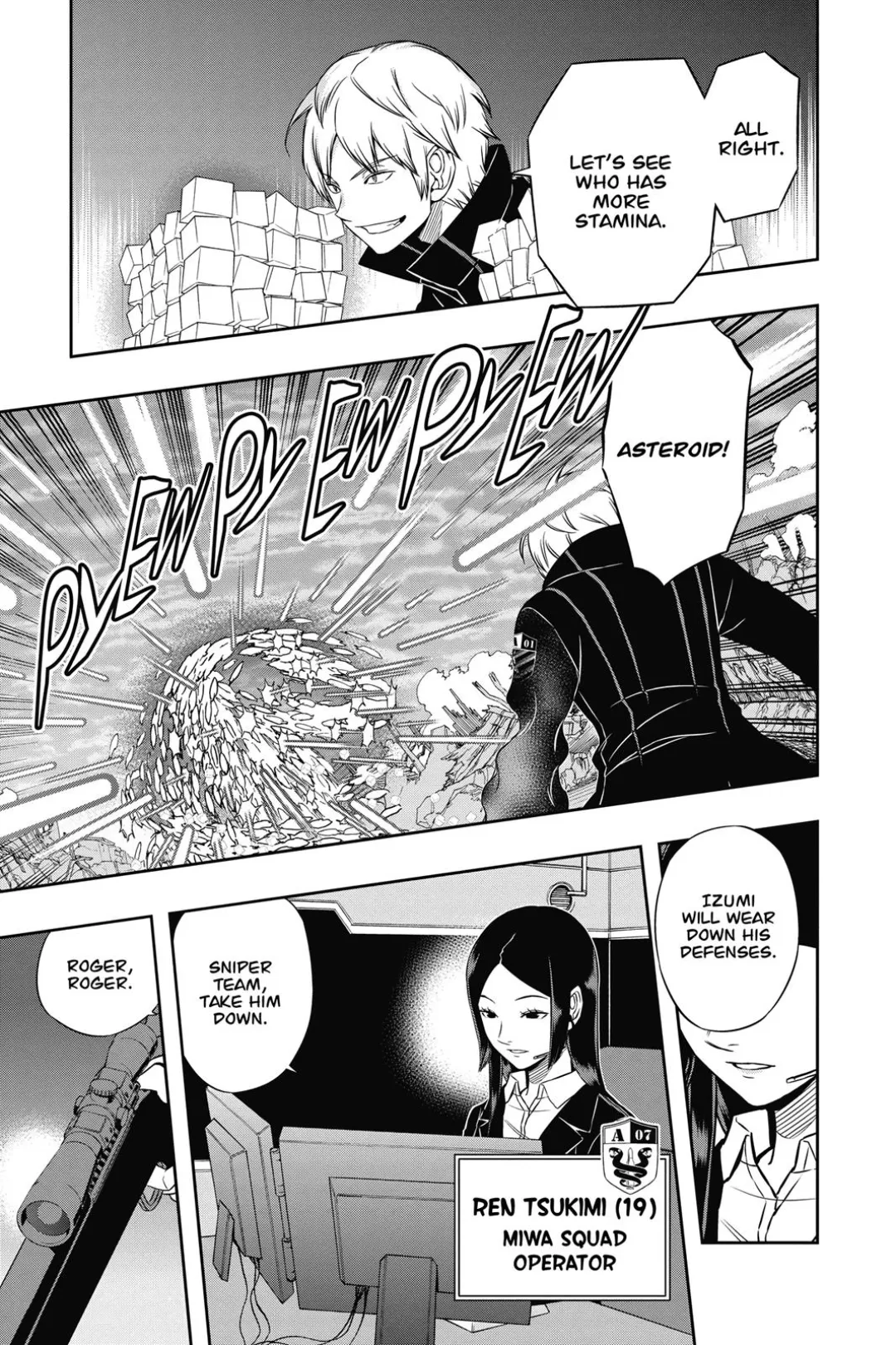 World Trigger color chapter 73 page 5