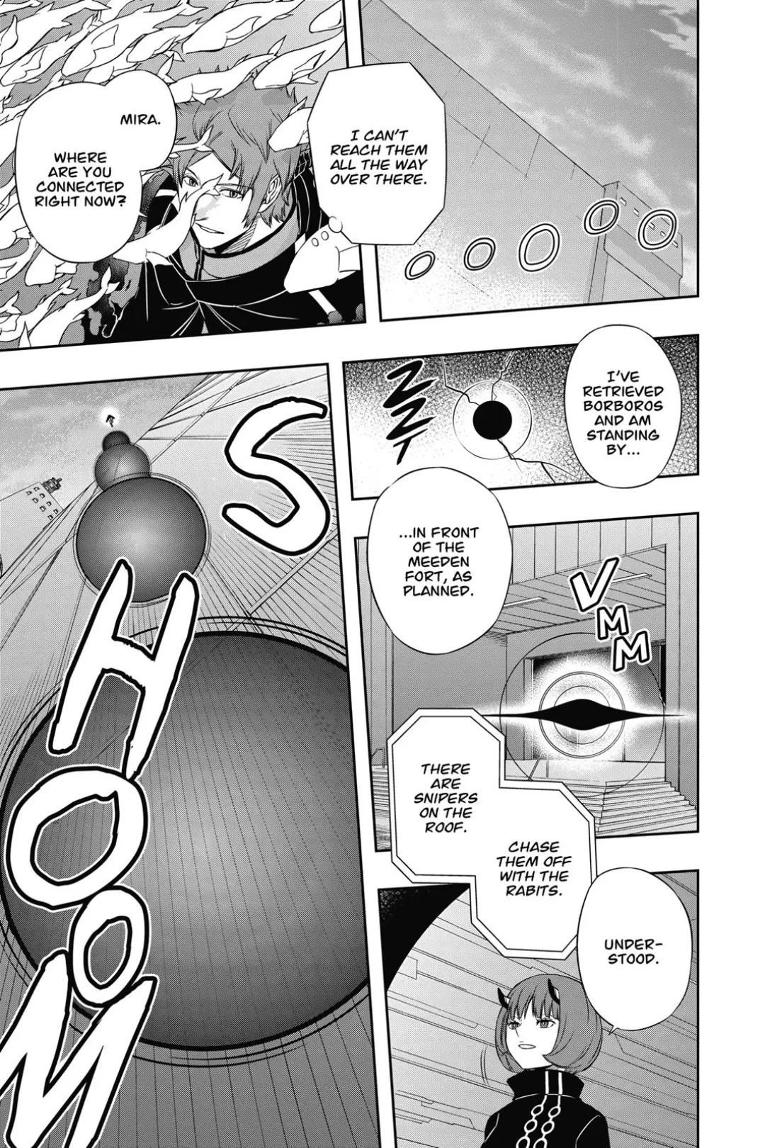 World Trigger color chapter 73 page 9