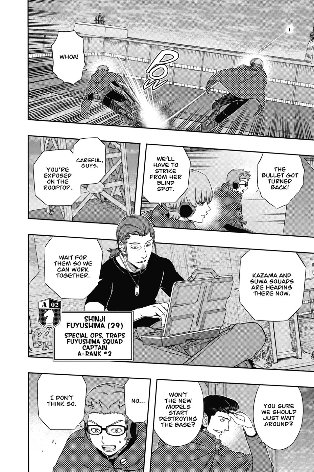 World Trigger color chapter 73 page 14