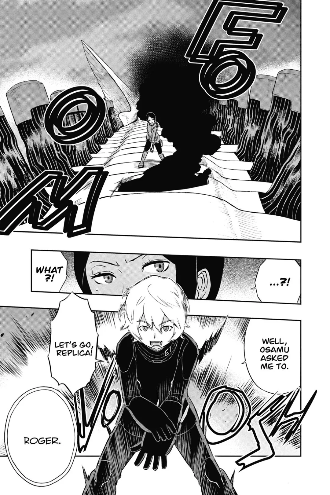 World Trigger color chapter 8 page 25