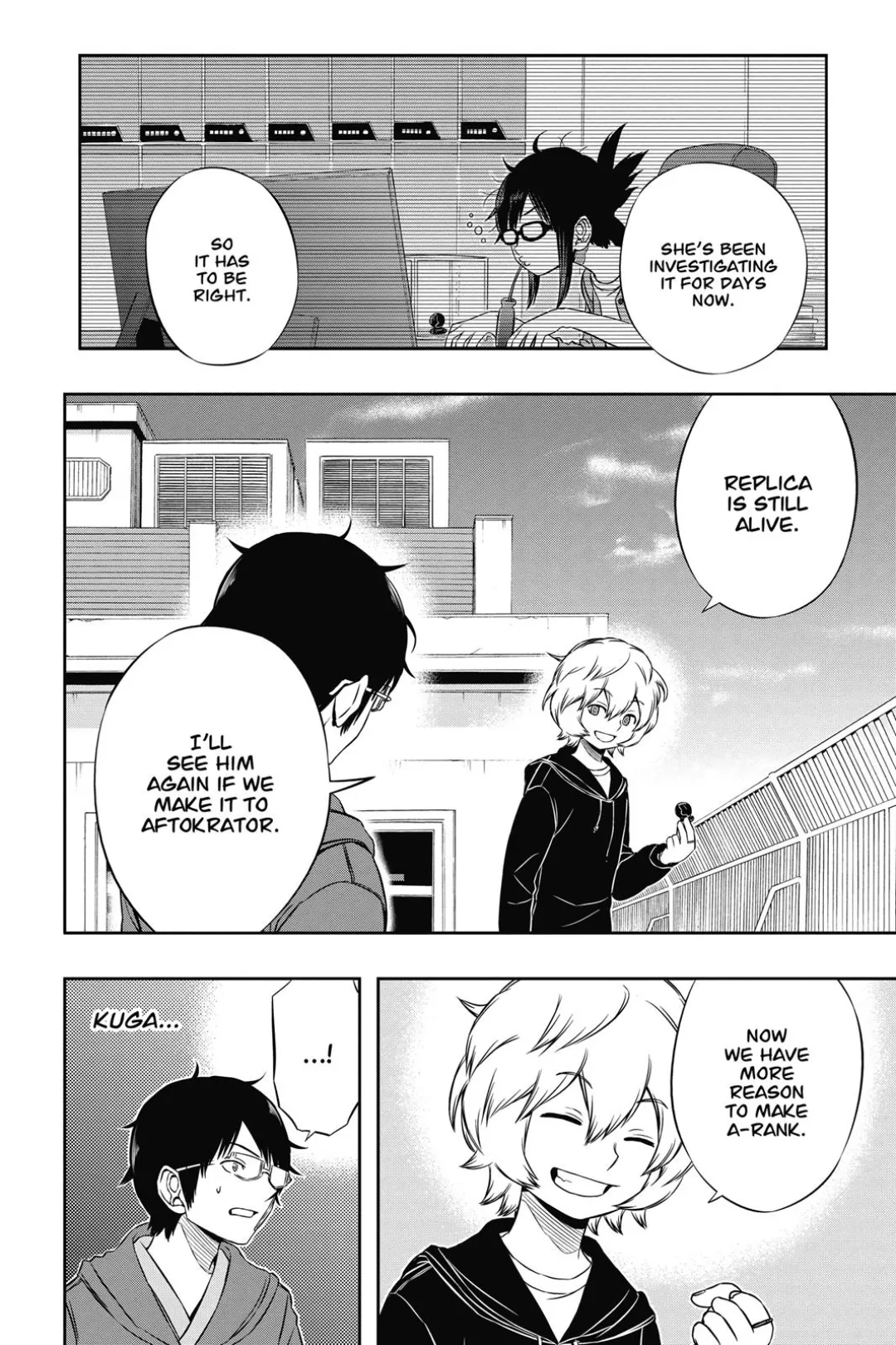 World Trigger color chapter 83 page 14
