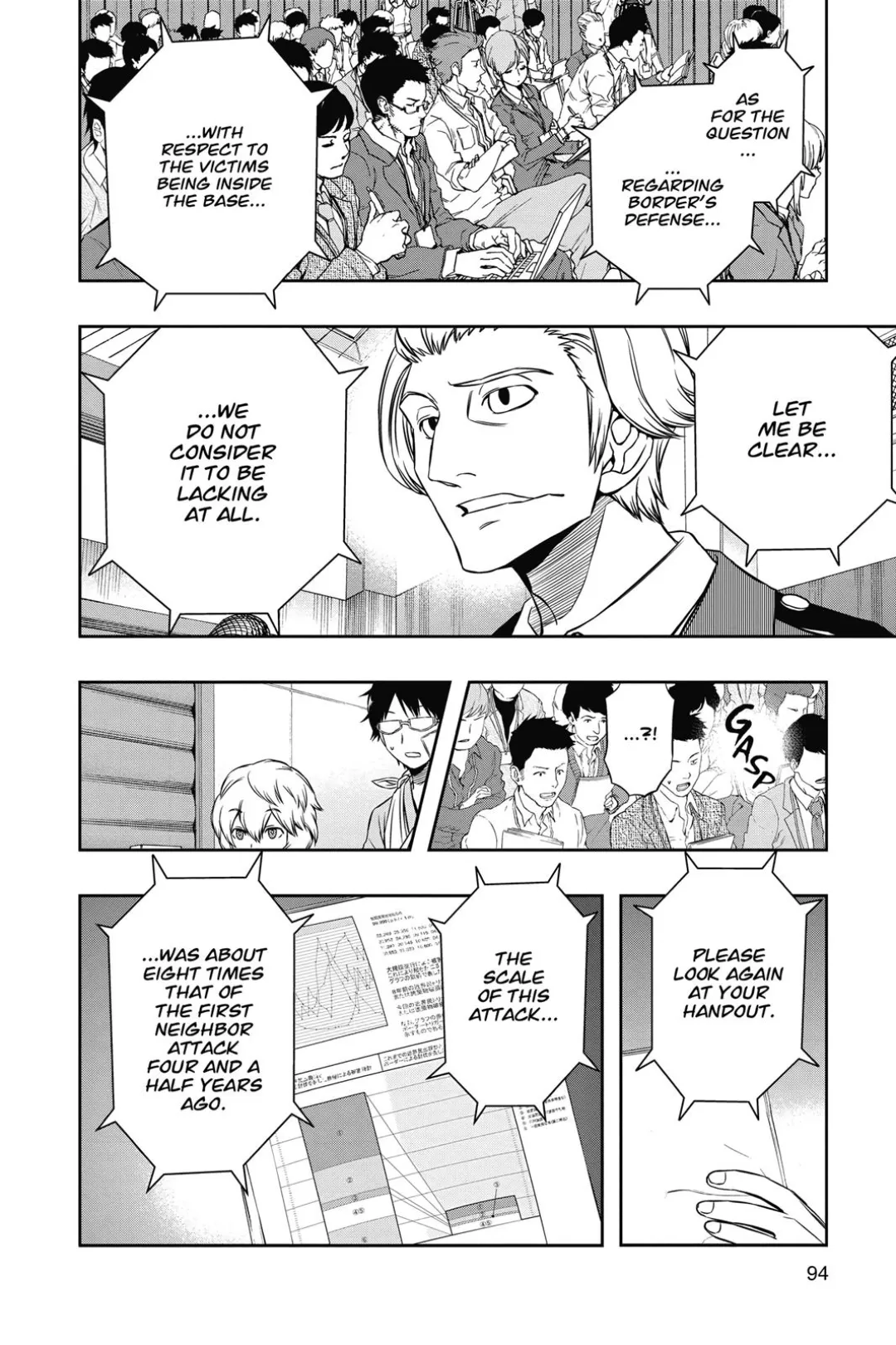 World Trigger color chapter 84 page 5
