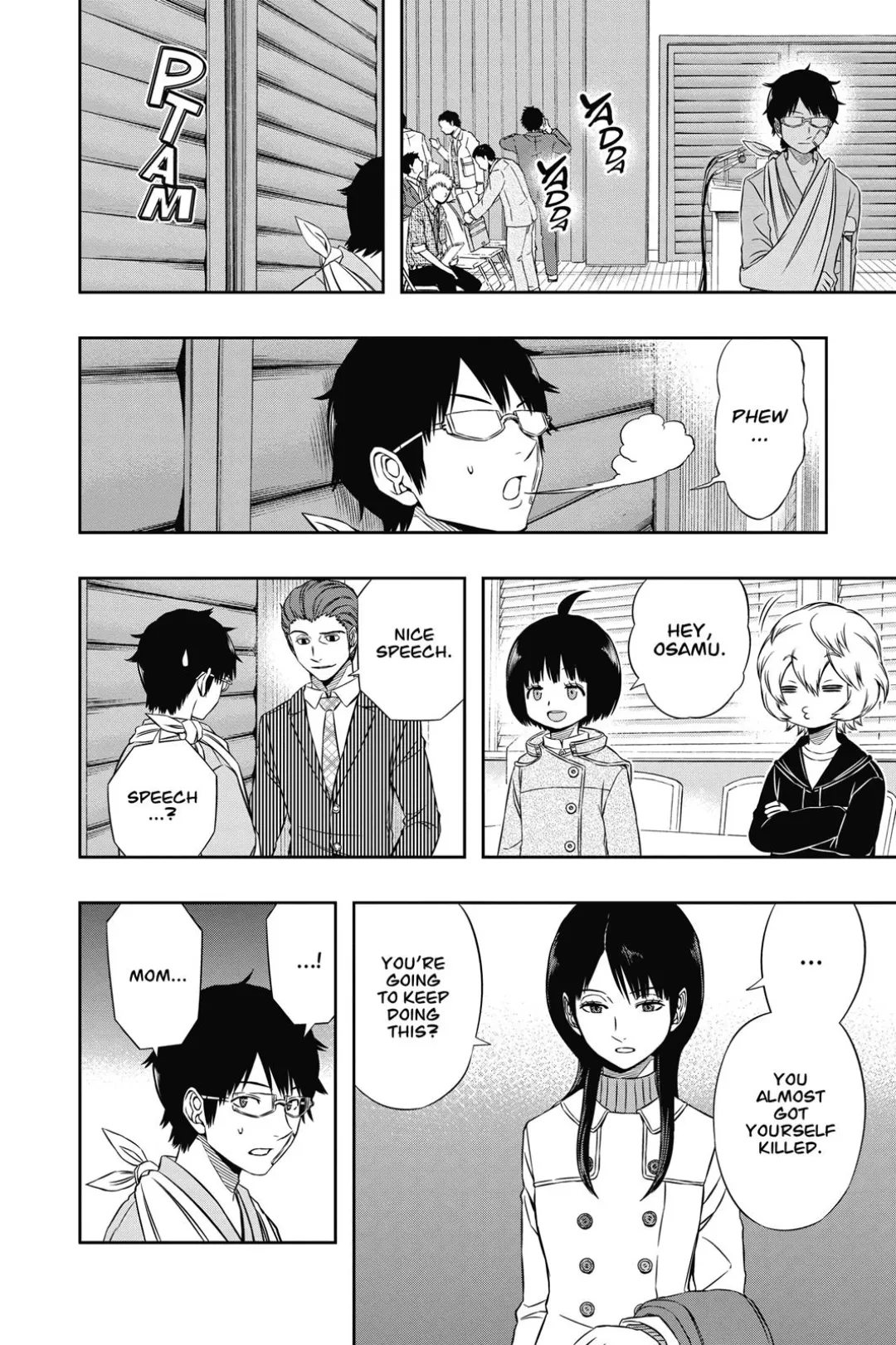 World Trigger color chapter 85 page 14