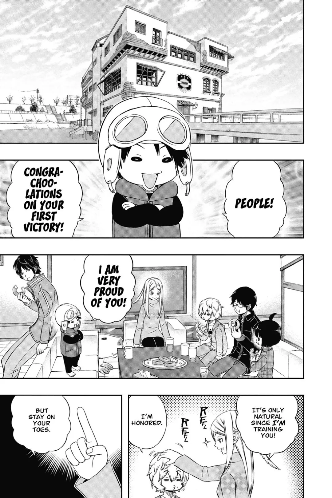 World Trigger color chapter 87 page 5