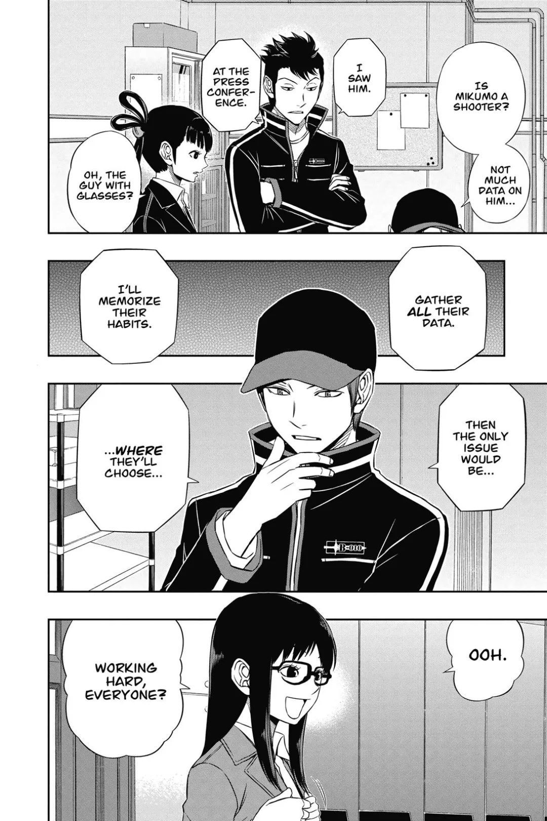 World Trigger color chapter 87 page 14