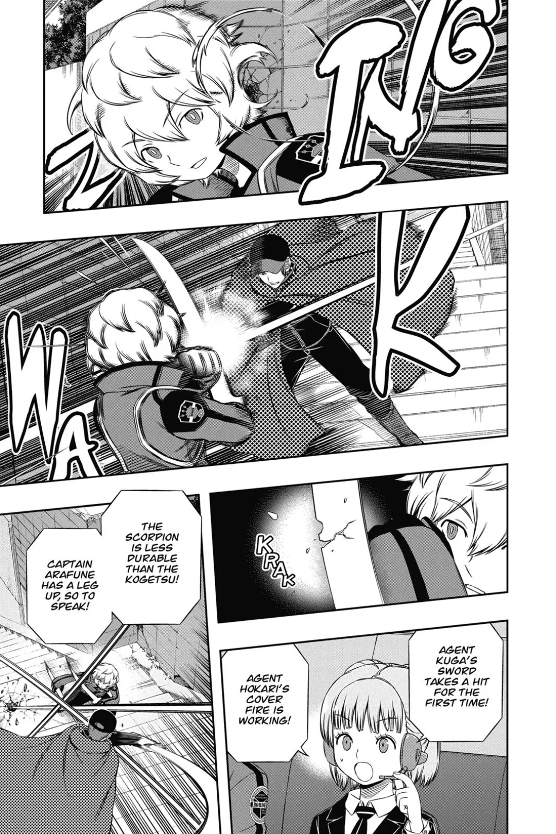 World Trigger color chapter 90 page 5